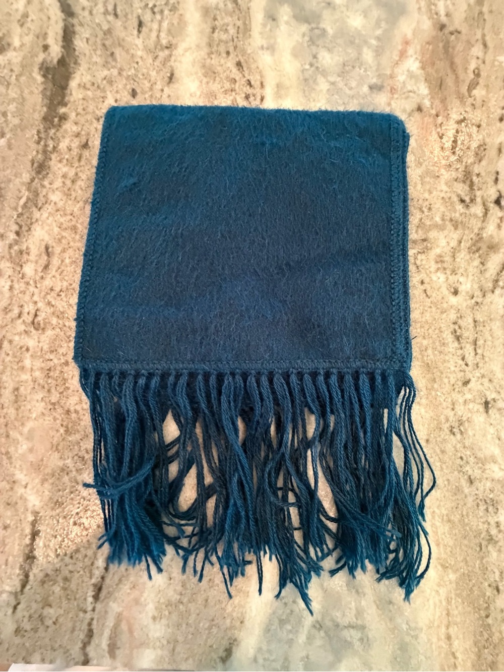 Capchatex Women's Scarf. Gold Quality Made In Peru 100% Alpaca. Teal